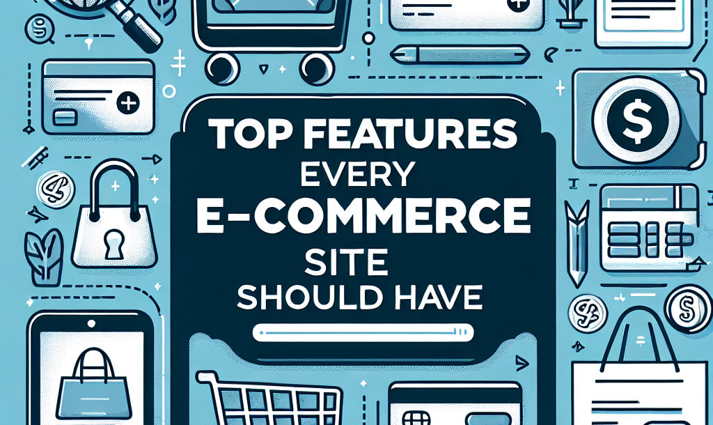 Top Features Every Retail E-commerce Site Should Have