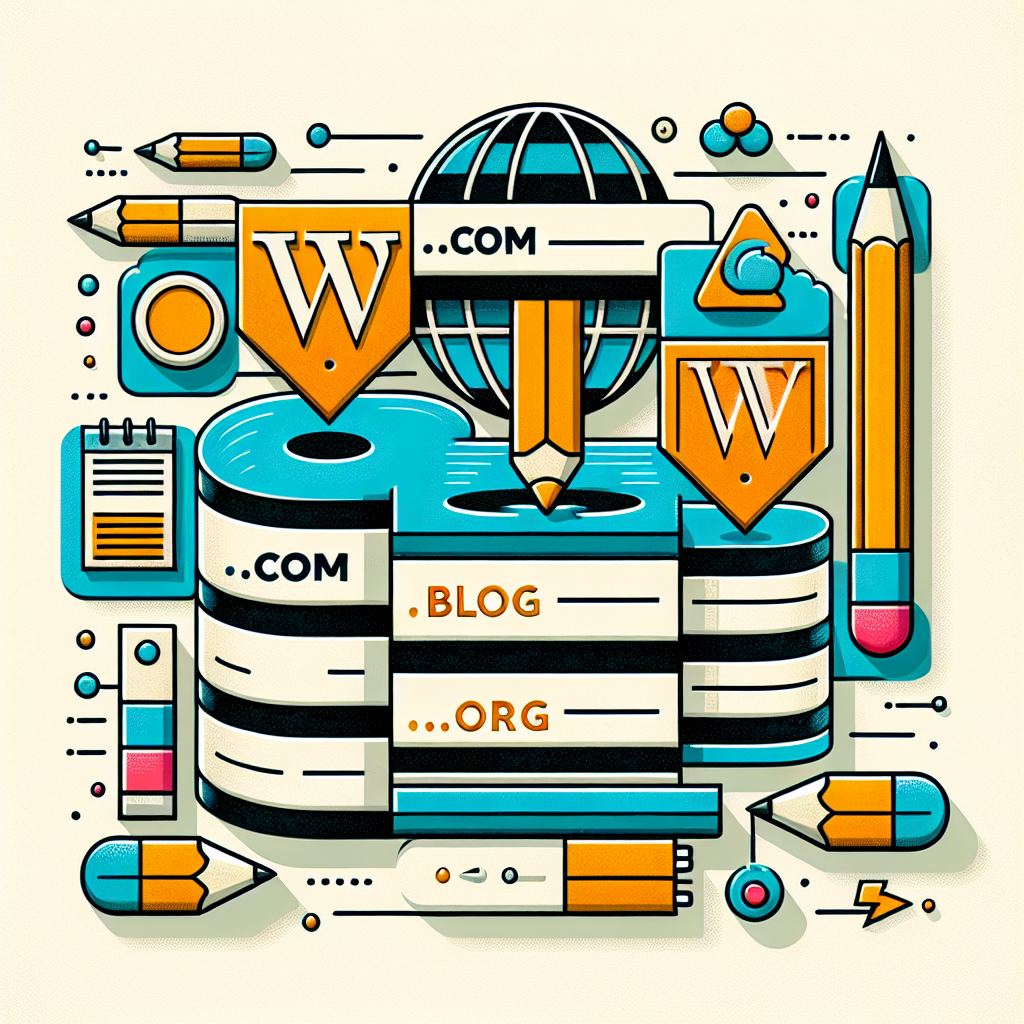 WordPress Domain Extensions Explained: .com vs .blog vs .org