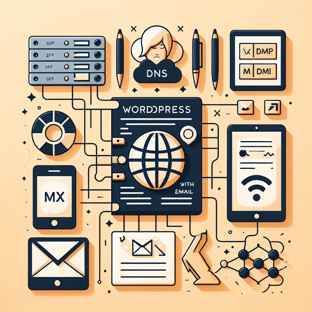 WordPress Hosting With Email: Configure DNS, MX, SPF, and DKIM Correctly