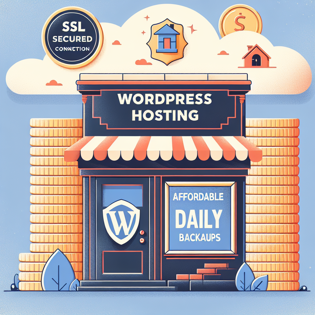 Affordable WordPress Hosting With Free SSL and Daily Backups for Small Businesses