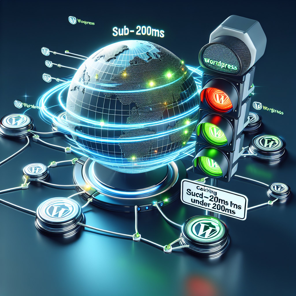 CDN and Caching on WordPress Hosting: Best Settings for TTFB Under 200ms